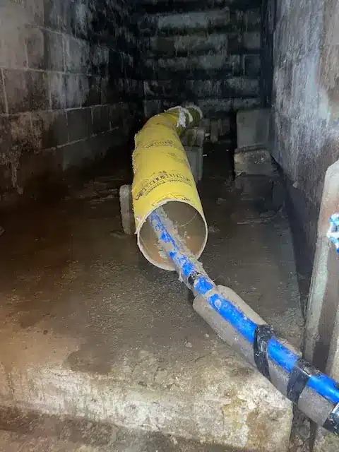 Sonotube Installation for Well Access