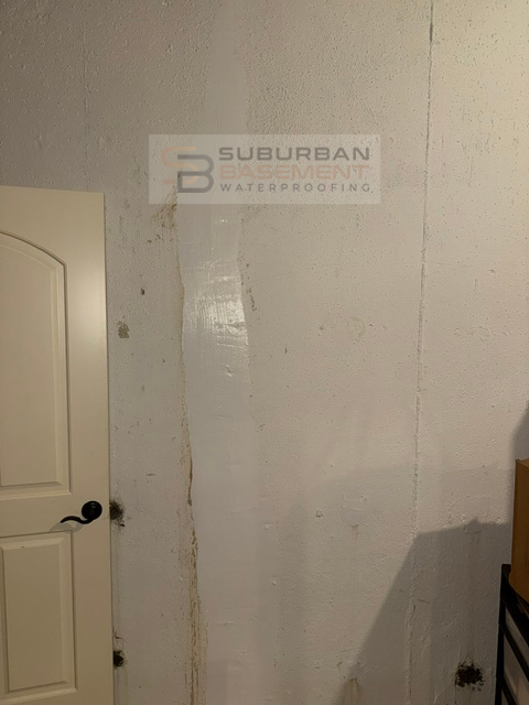 Completed high-pressure crack repair with signature patch in Bloomfield Hills, Michigan